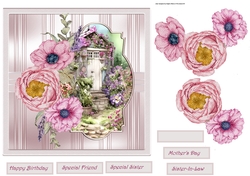 Roses and garden shed 7x7