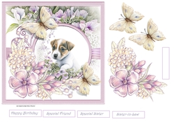 Jack Russel pup 7x7