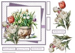 Spring tulips 7x7