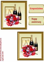 Flowers and Champers