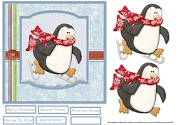 Penguin skating 7x7