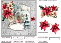 Christmas from our house 7x7