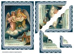 Angels Watching Over Baby Jesus