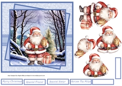 Santas work is finished 7x7