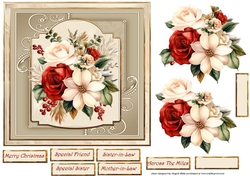 Christmas rose 7x7