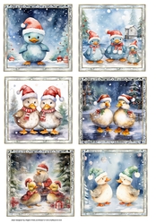 Christmas ducks toppers