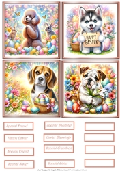 Have a woofy Easter 4x4 toppers