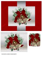Holly and Bells Swing Card