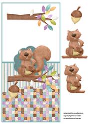 The Squirrel Loves His Nuts