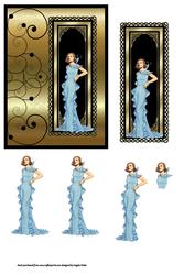 Elegance in Blue Quick Card
