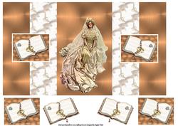 Victorian Wedding Fold Back