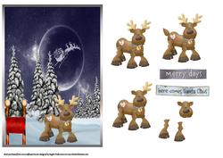 Santa Has Left Me Behind, Poor Reindeer