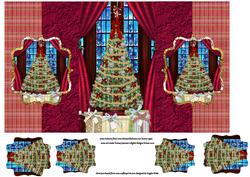 Grand Christmas Tree in the Window