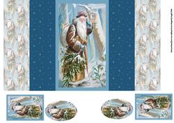Santa is on His Way Double Foldback