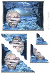 Village in the Snow Globe