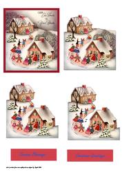 From Our House to Yours Decoupage