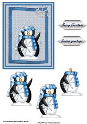 Snowflake Frosty Penguin
