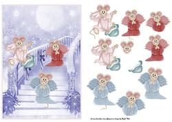 Christmas Angel Mice