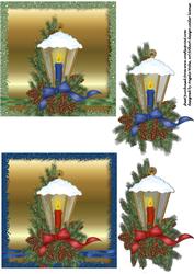 Christmas Lanterns Toppers
