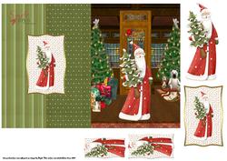 Santa Brings Another Tree