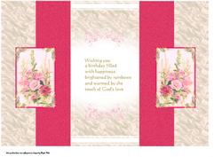 Country Garden D Fold Back