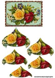 Floral Mixture in Rubies