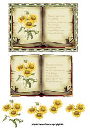 Yellow Daisy Book