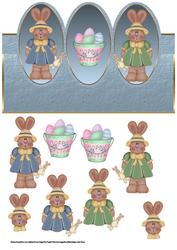Hoppy Bunnies and Easter Eggs