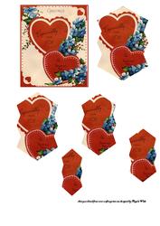 Heart of Hearts Valentine Topper