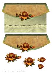 Autumn Rose Envelope