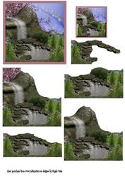 Magical Waterfall 3D
