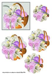 Easter Basket of Eggs