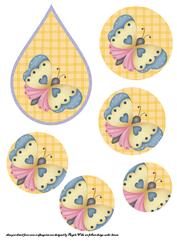 Teardrop Butterfly Topper