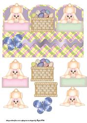 Bunnies Easter Eggs