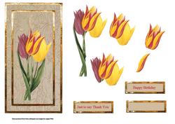 Spring Tulips Topper