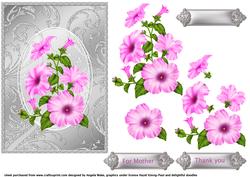 Beautiful Pink Petunias
