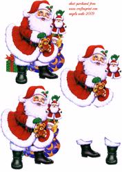 Santa and Sack