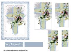 Blue Lace Cross