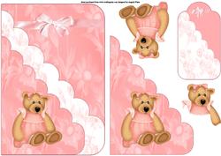 Pink Baby Bear