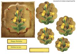 Yellow Bearded Iris