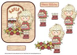 Chloe at the Bakery