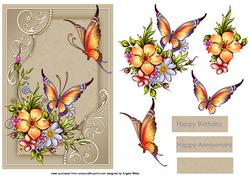 Petals and Butterfly