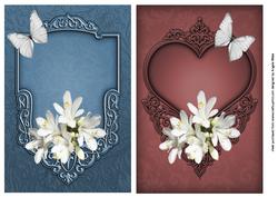 White Floral Toppers