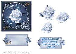 Blue Midnight Rose
