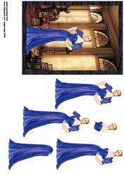Blue Evening Dress
