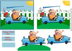 Happy Golfer