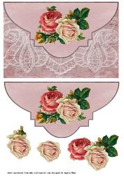 Vintage Lace and Flowers