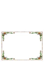 Rose Border Insert