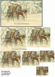 Deer in the Snow