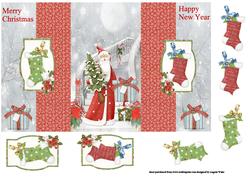 Santa and Stockings